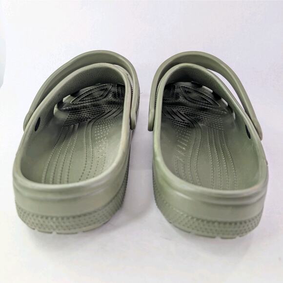 Crocs Men's Classic Clog Army Green Size 15 - Picture 6 of 7